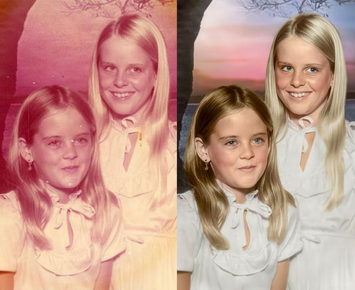 Emma's restored photo